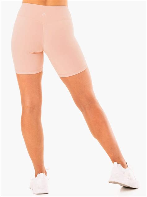 Replay High Waisted Shorts Nude Ryderwear