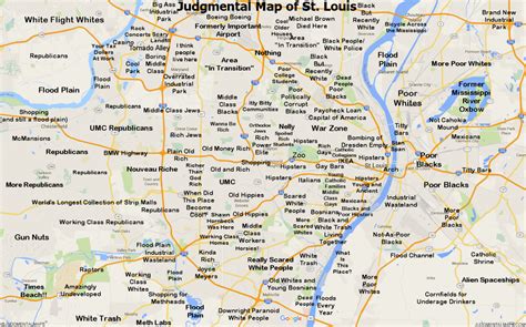 map  st louis area state coastal towns map