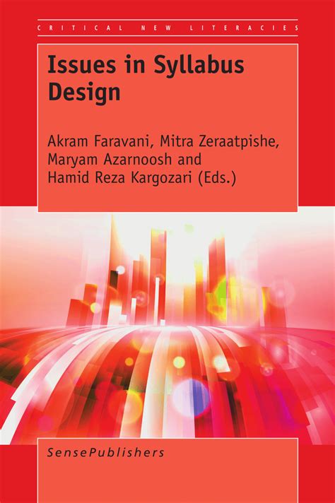 pdf the concept of syllabus design and curriculum development a look at five major syllabus
