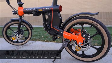 macwheel  electric bike review compact portable foldable commuter bicycle youtube