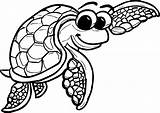 Turtle Coloring Shell Pages Color Getcolorings Printable sketch template