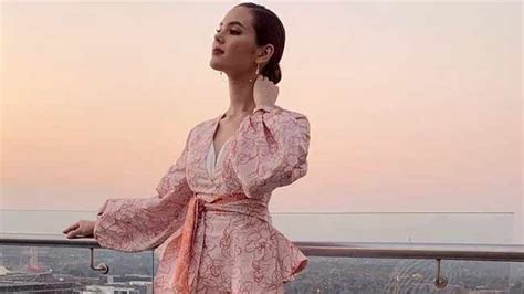 Look Miss Universe Catriona Gray Arrives In Sa