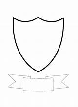 Arms Coat Shield Blank Template Printable Crest Family Clipart Vector Drawing Outline Templates Clip Banner Library Cliparts Word Line Heraldic sketch template