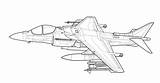 Harrier Av8b Oleedueolo Linework Favourites sketch template