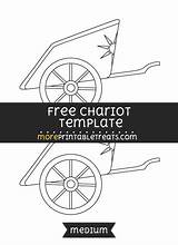 Chariot sketch template