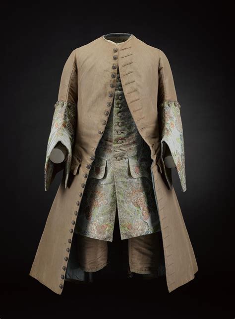 coat vest breeches  national museum  scotland fashion  century clothing