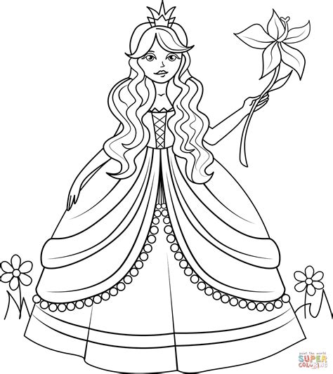 princesses coloring pages