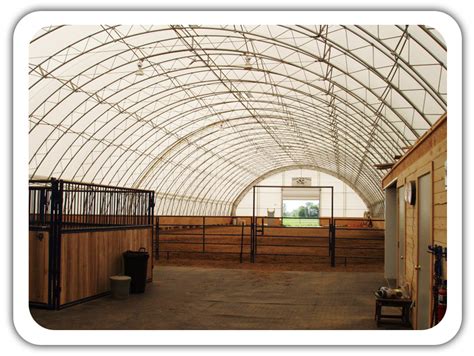 equine indoor riding arenas  stable fabric buildings