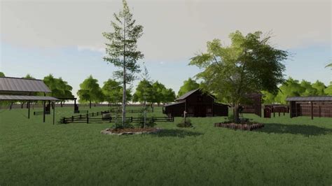 fs ranch set extension gray  farming simulator  mod ls