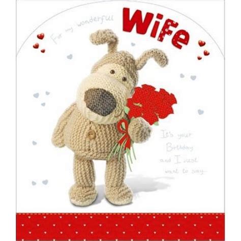 wife birthday card xl boofle happy birthday greeting cards icon cards