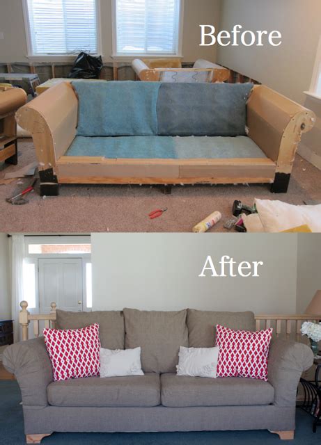 how to reupholster sofa