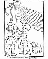 Coloring Flag Veterans Pages American Kids Flags Usa Color Printables Printable Girl Print Drawing Line 8bd2 Z31 Clipart Sheets Holding sketch template