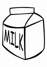 Milk Coloring Printable sketch template
