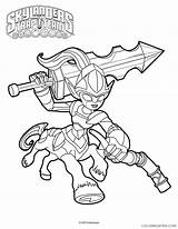 Pages Trap Coloring Team Skylanders Coloring4free Ka Boom Gearshift Fight Food sketch template