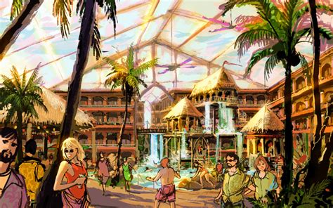 themed resort design apogee attractions