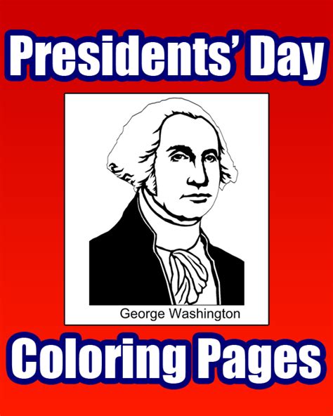 presidents day coloring pages  printable   primarygames