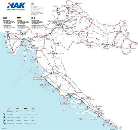 auto karta hrvatske planer putovanja auto karta slovenije  hrvatske