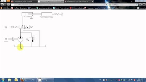 simple hydraulic diagramavi youtube