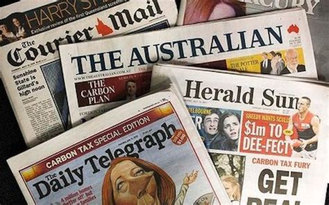 mixed media  australias newspapers  locked   war  left