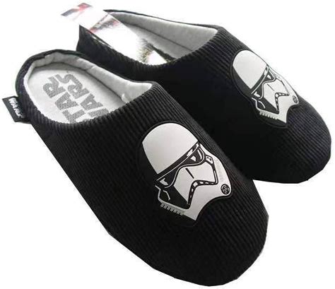 amazoncom star wars mens slippers dark side polyester house shoes