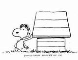 Snoopy House Dog Peanuts Doghouse Awesome Open Sleeping Drawing Choose Board Fictional Characters sketch template