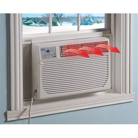 season air conditioningheater window unit hammacher schlemmer