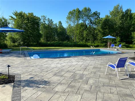 ballston spa pool project traditional landscaping
