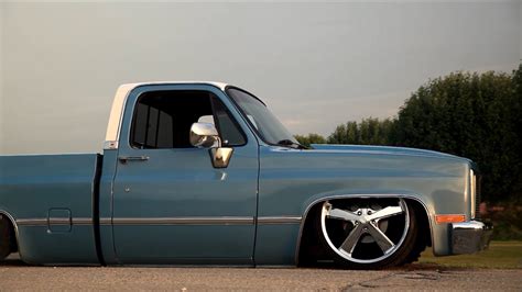 landshark slammed  squarebody silverado   sale  ebay youtube