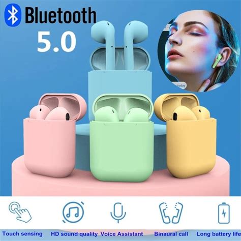buy  tws  wireless air pods mini bluetooth earbuds earphone ear pods  mic  iphone