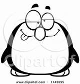 Penguin Drunk Chubby Clipart Cartoon Cory Thoman Outlined Coloring Vector 2021 sketch template