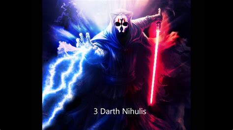 Star Wars 8 Most Powerful Sith Lord Youtube
