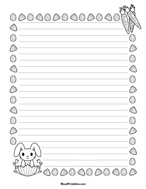 printable easter writing templates