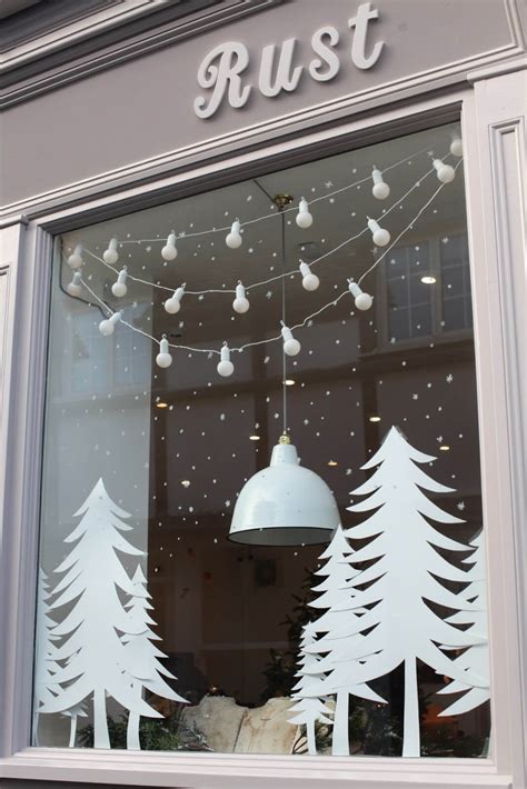 christmas window decoration ideas  inspire