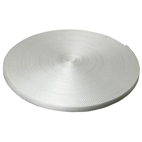 white polyester webbing  lbs shippers supplies
