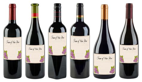 printable wine labels  birthday  printable