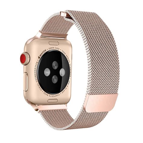 apple  band mm stainless steel mesh milanese loop  adjustable magnetic closure