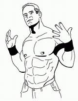 Cena John Coloring Pages Wwe Drawing Colouring Kids Clipart Printable Wrestling Wrestlers Book Raw Books Drawings Step Clipartmag Wwf Punk sketch template