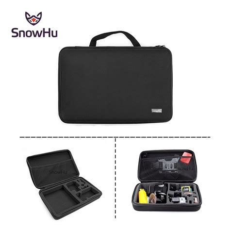 snowhu  gopro accessories protective storage bag carry case   pro hero    sjcam