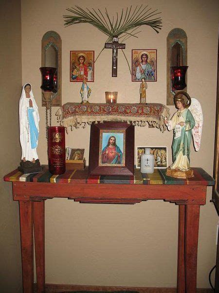 catholic home  pinterest catholic altars  family life
