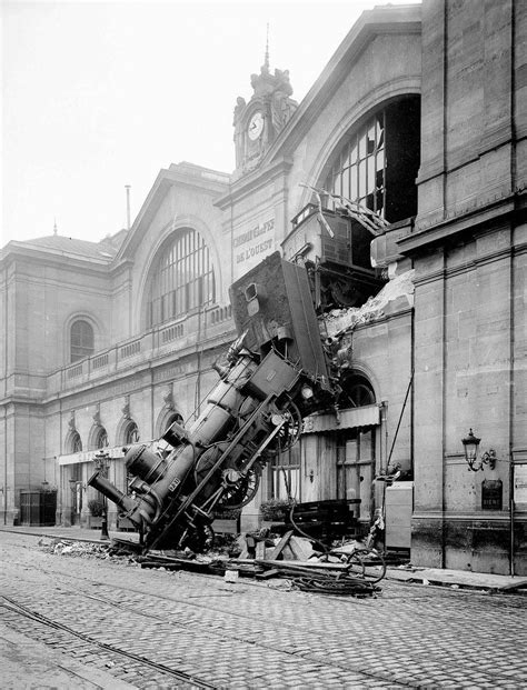 montparnasse train wreck  rare   rare historical