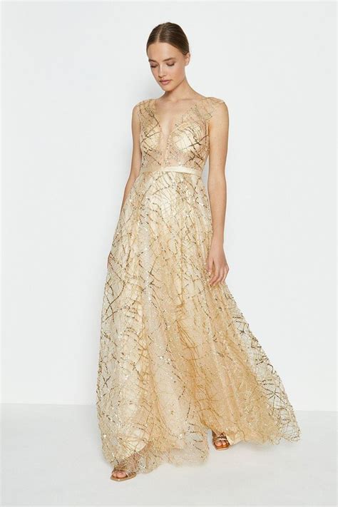 full skirted bardot maxi dress coast   dresses gold maxi dress gold sequin dress