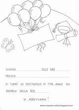 Maestra Inviti Scolastico Maestre Genitori Lavoretti sketch template