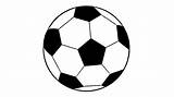 Futebol Futbol Fácil Balón Fútbol Mesa Fazer Clipartmag Facil Simples Seonegativo sketch template