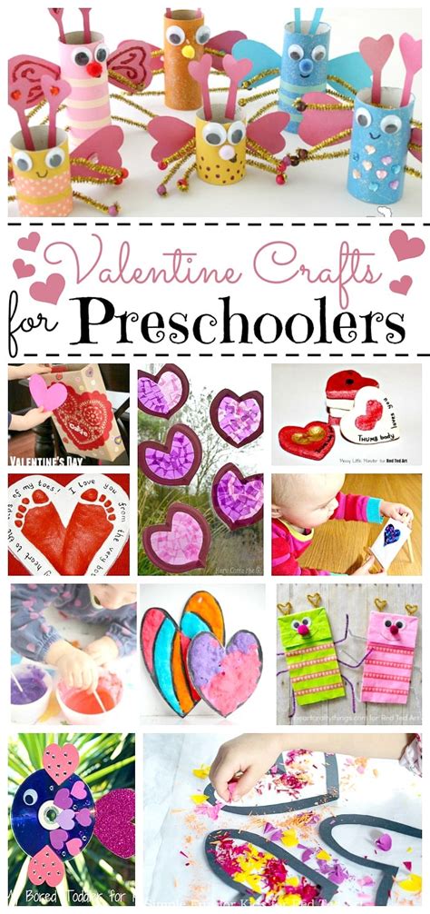 valentine crafts  preschoolers red ted arts blog