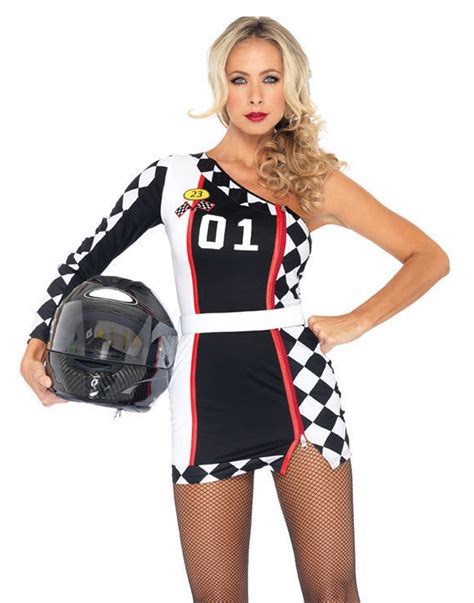 Sexy First Place Car Speed Racer Racing Outfit Halloween Costume Ebay