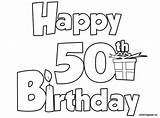 60th Coloringpage Fifty sketch template