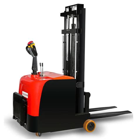 electric stacker electric forklift  small forklift hydraulic handling lift pile high car
