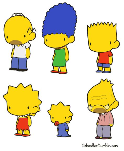 this pack includes homer simpson marge simpson bart simpson lisa simpson maggie simpson and