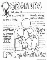 Papa Grandparents Father sketch template