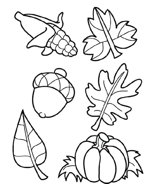 fall time coloring pages at free